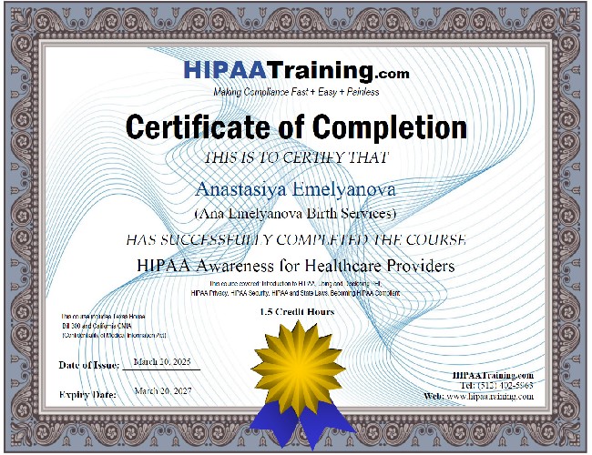 HIPAA Training